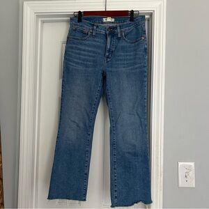 Madewell Mid-rise‎ kick out jeans in class Blue
